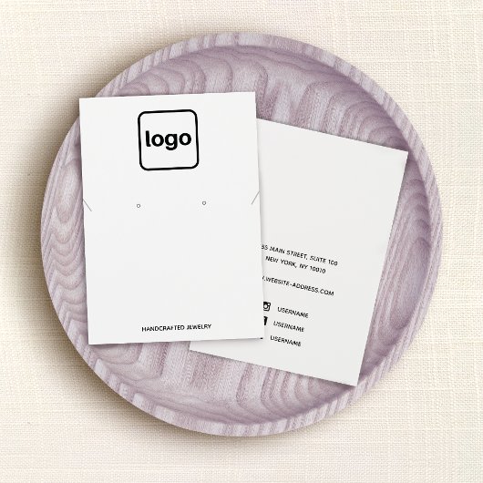 Simple Ajouter logo blanc oreille et écran de coll