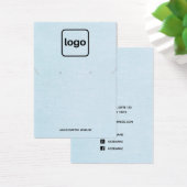 Simple Ajouter logo Bleu oreille et écran de colli (Bureau)