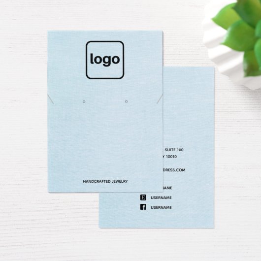 Simple Ajouter logo Bleu oreille et écran de colli (Bureau)