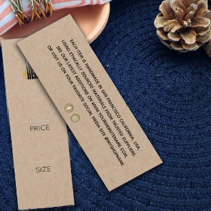 Simple Ajouter Votre Logo Habillement Kraft Balise