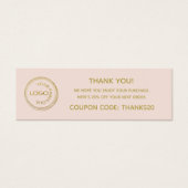 Simple Ajouter Votre Logo Merci Insertion (Devant)