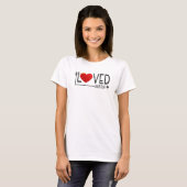 Simple amour Bible Verse Valentine | T-shirt (Devant entier)