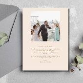 Simple amour Merci Mariage photo Merci