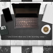 Simple amusant Chalkboard enseignant Citation bure