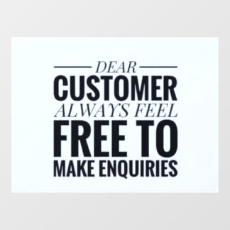 simple and beautiful raamsticker