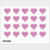 Simple and Cute Valentines Day Stickers (Feuille)