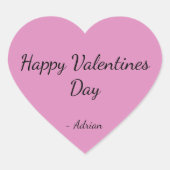 Simple and Cute Valentines Day Stickers (Devant)