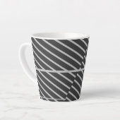 Simple and elegant graphic coffee mug (Angle gauche)