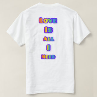 simple and elegant Valentine’s typography design T-shirt