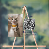 Simple animal name details QR code add text photo (Neutre)