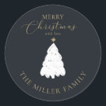 Simple autocollant navy Christmas tree.<br><div class="desc">Simple autocollant navy Christmas tree.</div>