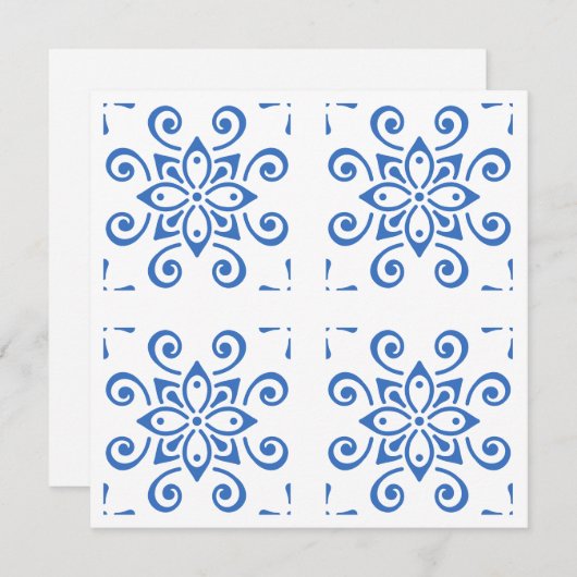 Simple Azulejo (Voorkant / Achterkant)