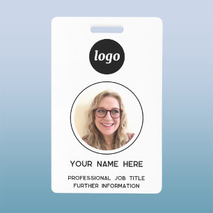 Simple badge de photo d'identité