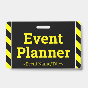 Simple badge "Organisateur d'événement"