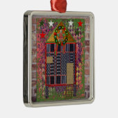 Simple Bahay Kubo Metalen Ornament (Rechts)