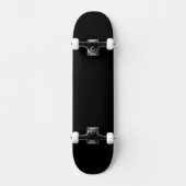 Simple Black Authority® Skateboard (Voorkant)