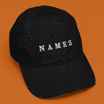 Simple Black Custom Ajouter Votre Nom Élégant<br><div class="desc">Simple Black Custom Ajouter votre nom Design élégant pour tout le monde.</div>