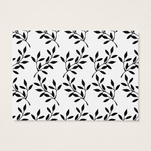 Simple Black Devis Combien De Baisers Cartes De Je (Dos)