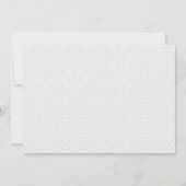 Simple blanc | Carte Faire-part de diplôme photo (Dos)