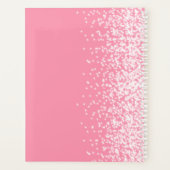 Simple Blush Pink Sparkle Nom personnalisé (Dos)