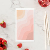 Simple Boho Ombre Aquarelle serviette en papier (En situation)