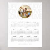 SImple Bold | LIVE LOVE JOY 2025 Agenda Poster (Voorkant)