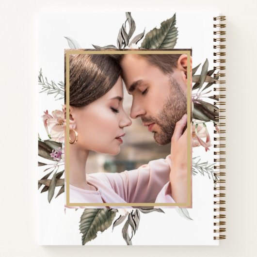 Simple Botanique Notes et plans Carnet photo (Dos)