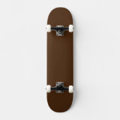Simple Brown Authority® Skateboard (Voorkant)