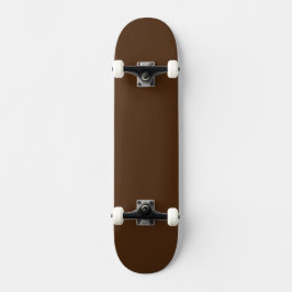 Simple Brown Authority® Skateboard
