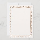 Simple Bun in the Oven Baby Shower Invitation (Dos)