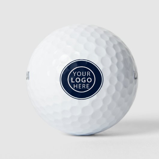 Simple Business Logo Minimalist Golfballen (Voorkant)