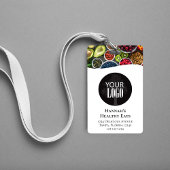 Simple Business Logo Photo QR-code Badge