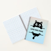 Simple cahier journal | maman de chat | papa de ch (Intérieur)