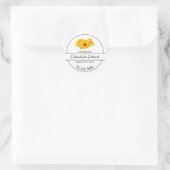 Simple Calendula maison Extract Étiquette (Sac)
