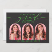 SIMPLE CALLIGRAPHIE D'ARCHE MINIMALISTE INVITATION (Devant)