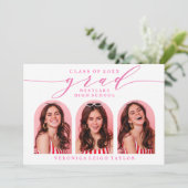 SIMPLE CALLIGRAPHIE D'ARCHE MINIMALISTE INVITATION (Debout devant)