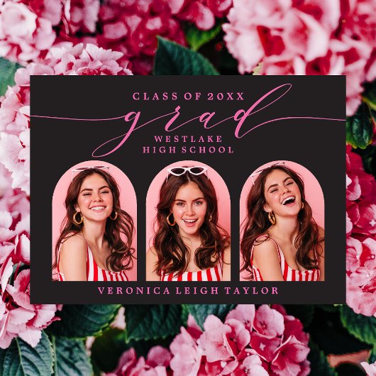 SIMPLE CALLIGRAPHIE D'ARCHE MINIMALISTE INVITATION