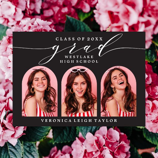 SIMPLE CALLIGRAPHIE D'ARCHE MINIMALISTE INVITATION