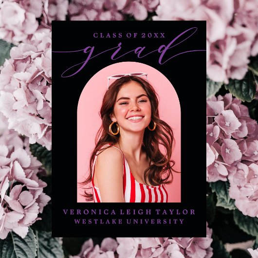 SIMPLE CALLIGRAPHIE D'ARCHE MINIMALISTE INVITATION