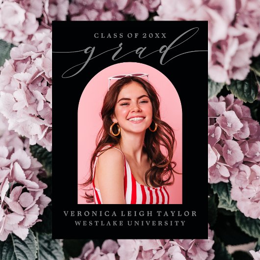 SIMPLE CALLIGRAPHIE D'ARCHE MINIMALISTE INVITATION