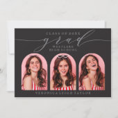 SIMPLE CALLIGRAPHIE D'ARCHE MINIMALISTE INVITATION (Devant)