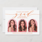 SIMPLE CALLIGRAPHIE D'ARCHE MINIMALISTE INVITATION (Devant)