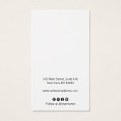 Simple Calligraphie Police Elevage Bijoux (Dos)