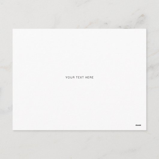 simple carte de faire-part de naissance moderne (Dos)