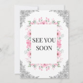 Simple Carte de la Saint-Valentin Élégante | Minim (Dos)