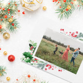 Simple carte de Noël moderne Blanche-Neige