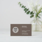 Simple Carte de visite (Debout devant)