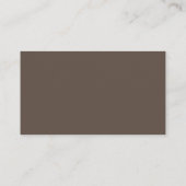 Simple Carte de visite (Dos)
