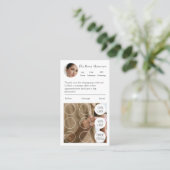 Simple Carte de visite de fidélité IG (Debout devant)