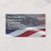 Simple Carte de visite Handyman (Devant)